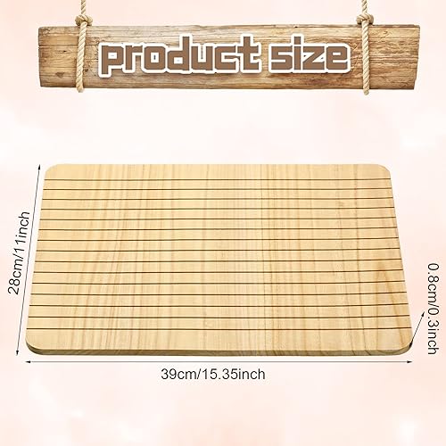 Miniatura 2 de Glenmal 2 soportes de madera para tarjetas de identificación, bandeja de identificación, organizador de tarjetas de identificación, soporte para