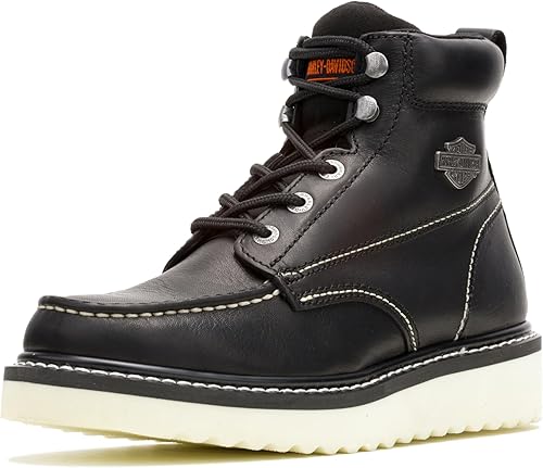 HARLEY-DAVIDSON FOOTWEAR Botas Beau para hombre, Negro -