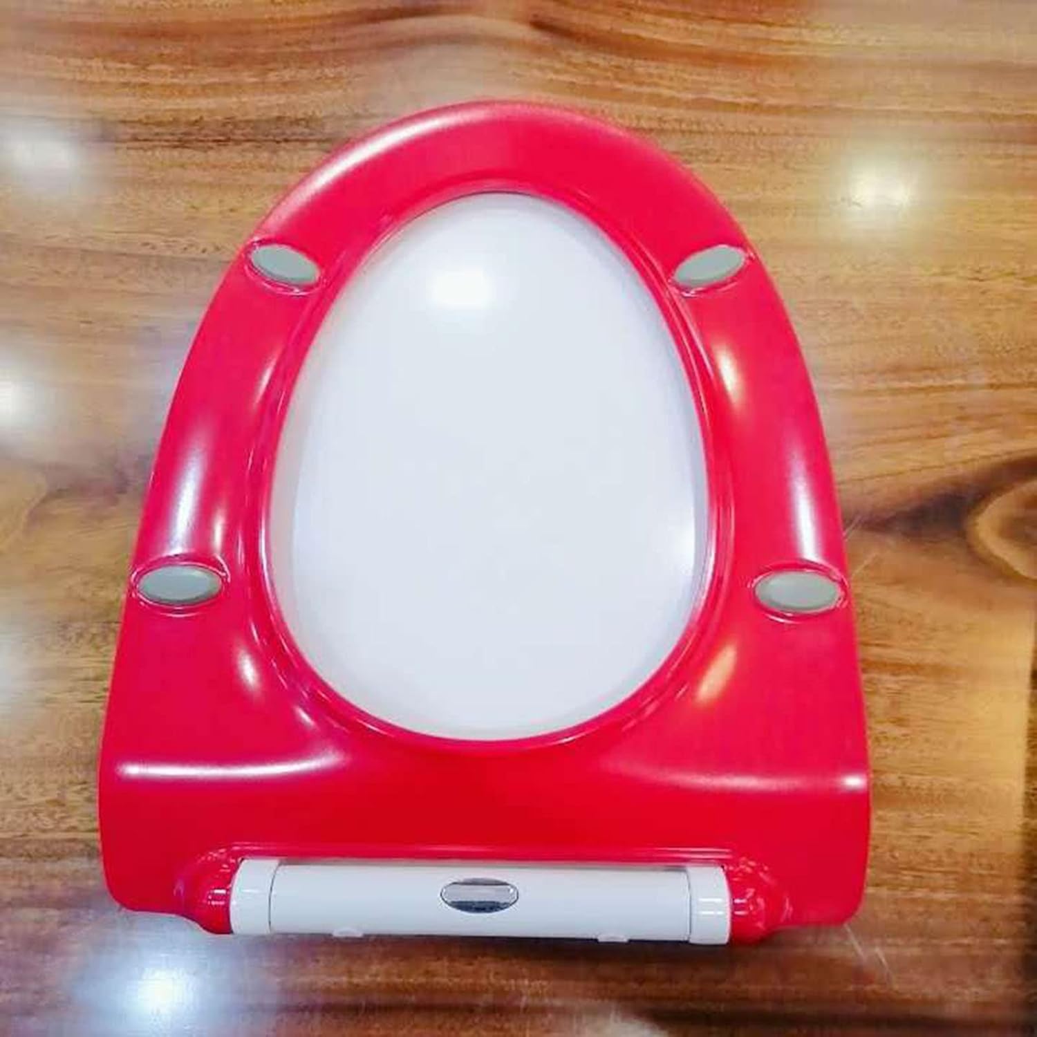 Toilet Seat Elongated, Toilet Seats for Standard Toilets Elongated Slow Close, Round-Front Toilet Seat, Removes Easy for Cleaning, Quick-Release Hinges, White