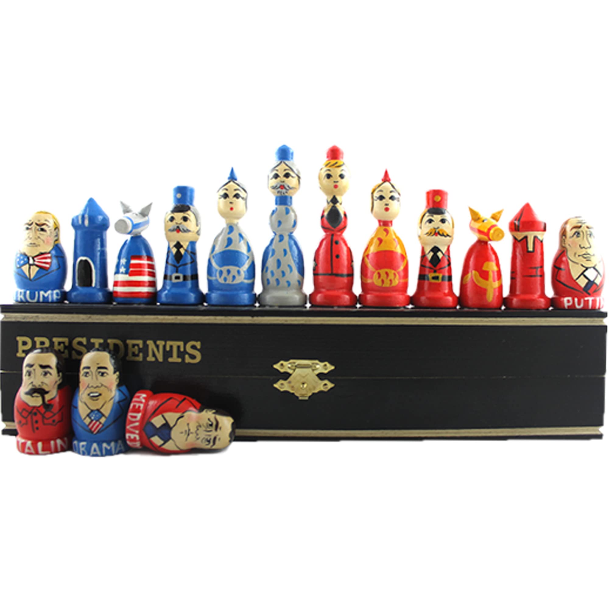 ユニークデザイン チェスピースセット　木製 ChessJapan チェスセット 木製 オリンピアード 35cm : チェス