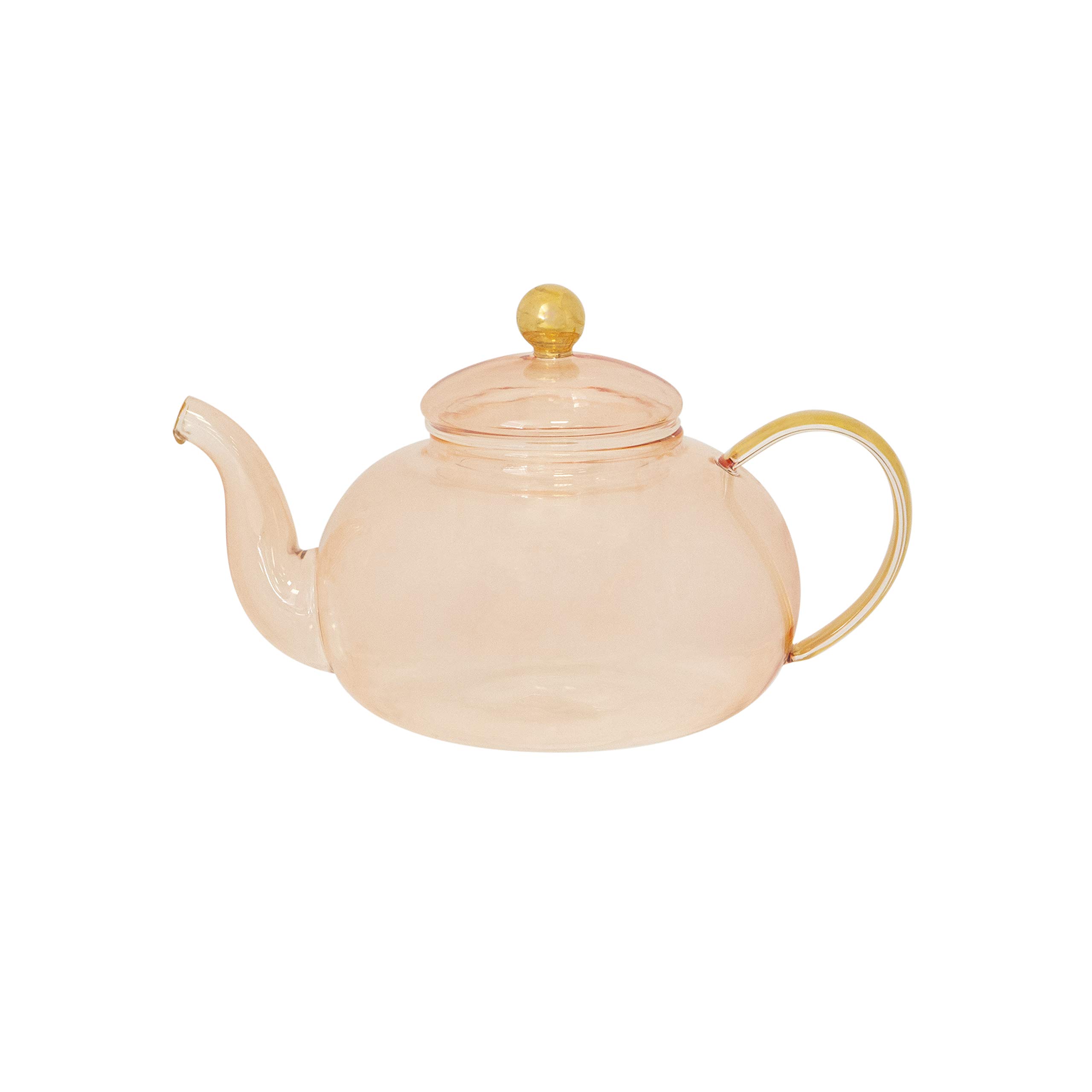 Cristina Re Glass Teapot, Pink