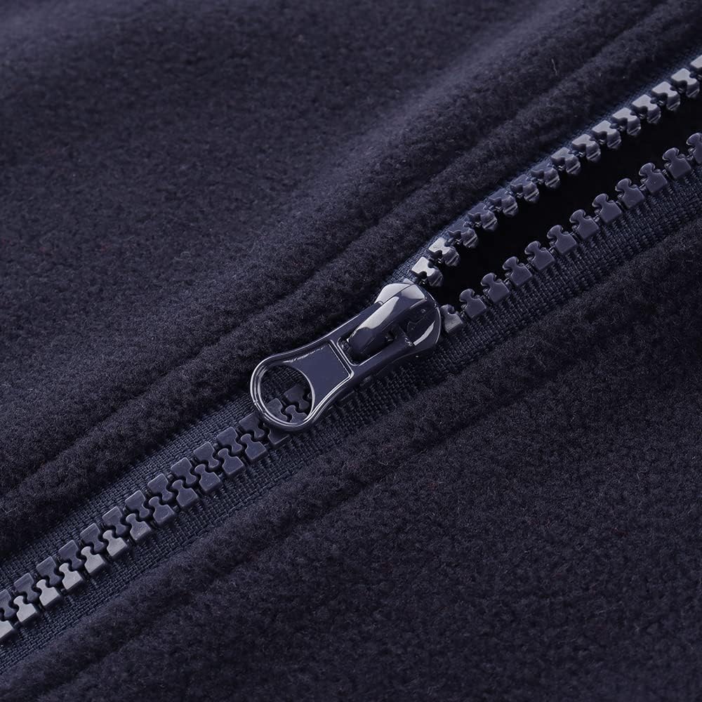 Spring&Gege Boys Full Zip Polar Fleece Vest Sleeveless Outwear Warm Jacket with Pockets (3-12 Years) - Image 4