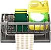Kitchen Sink Storage Caddy | Rust Free Stainless Steel Countertop Holder - Quick Dry Waterproof Rack Accessories Storage Organizer for Home Faucet, Closet, Bathroom, Decoration, Home Organization