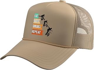 BMX Pegs-grinden, Cycling-Bike Race Bicycle BMX Trucker Hat with Adjustable Mesh Back