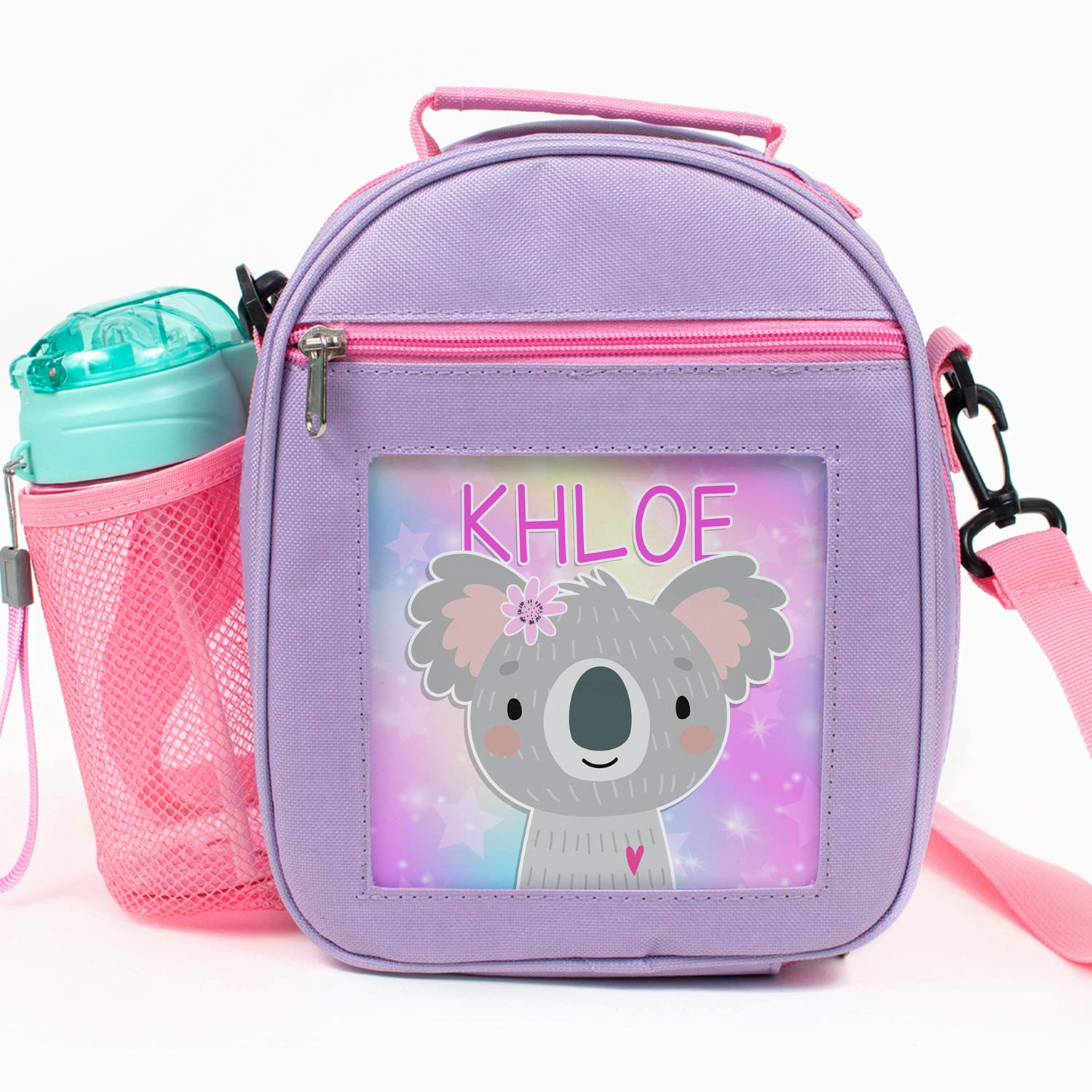 Personalised Lunch Bag Girls School Insulated Lunchbox Koala Childrens Cute  Cool KKP41