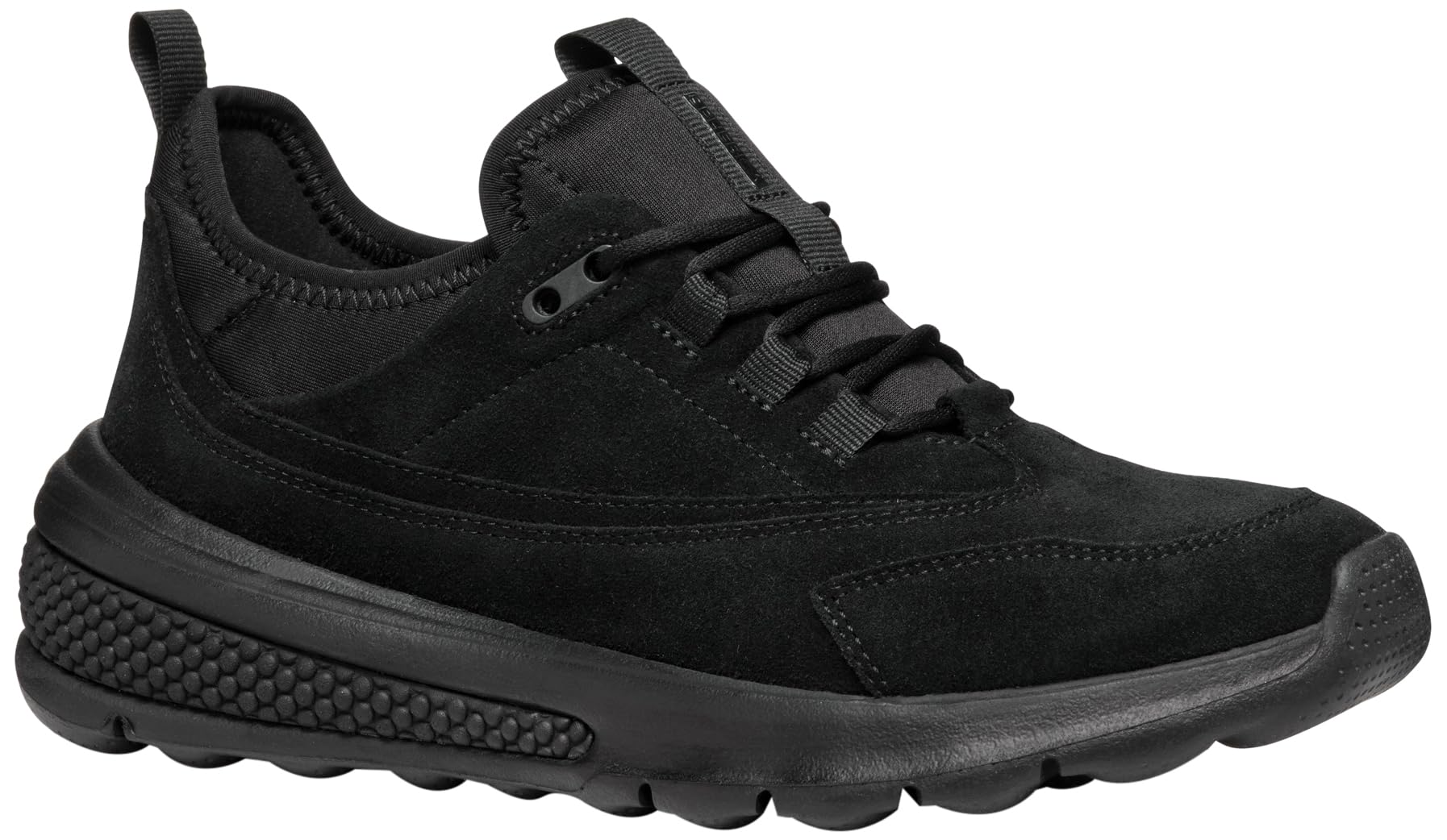 Geox Women's D SPHERICA ACTIF A Trainers, Black, 37 EU