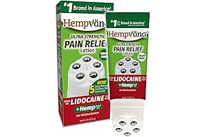 Blissful, Relieving Hemp Extract Lidocaine Pain Relief Cream