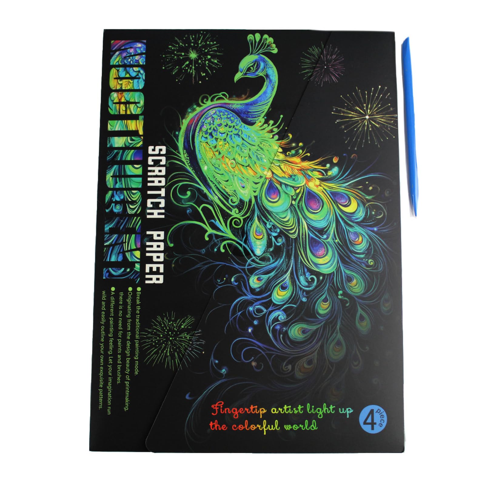 Pracht Creatives Hobby Scratch Pictures, Blue, Normal