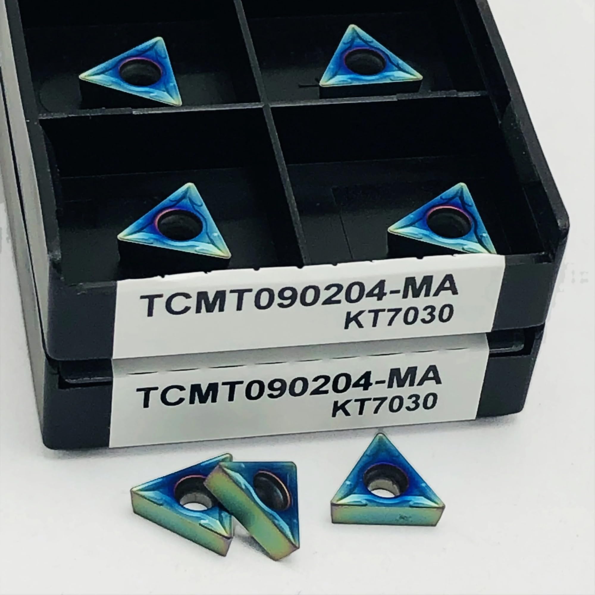 Gli Inserti In Metallo Duro Da 10 Pezzi Possono Essere Indicizzati Per Utensili Di Tornitura Interna Tornio CNC