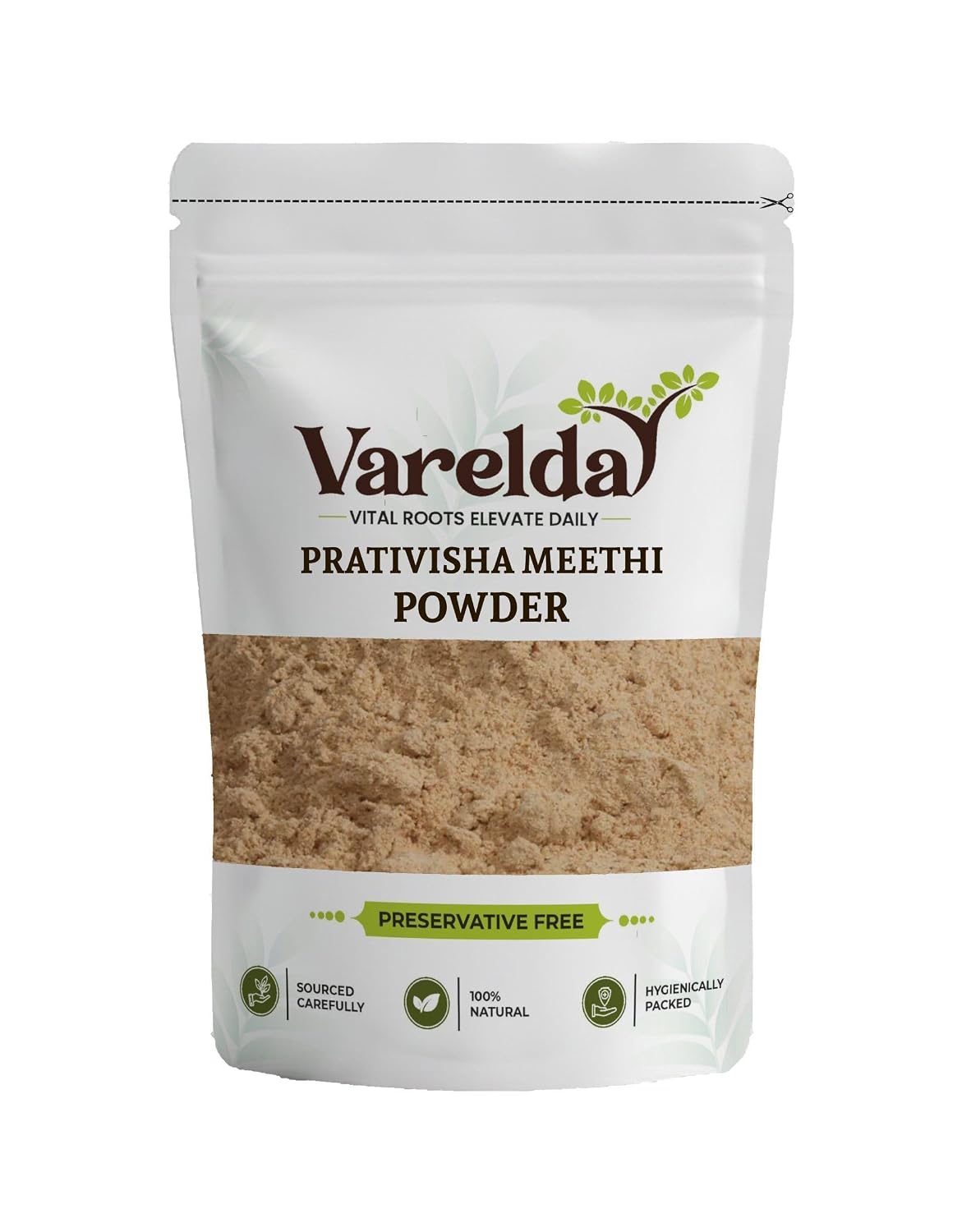 VARELDA Prativisha Meethi Powder - Atees Mithi Powder - Aconitum palmatum (1000 Grams) - Review, Price and Buying Guide