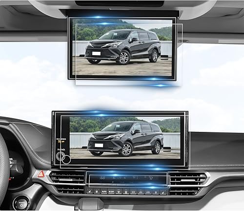 Miniatura 21 de Protección de Pantalla para Auto [2 Piezas] 12.3" para Toyota Grand Highlander 2024 2025 2026 Protector de Pantalla para Toyota Grand Highlander