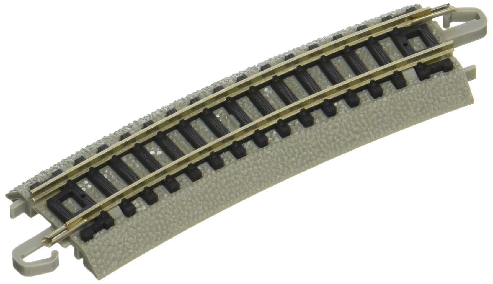 Industries E-Z Track Half Section 12.50" Radius Curved Track (6/card) N Scale