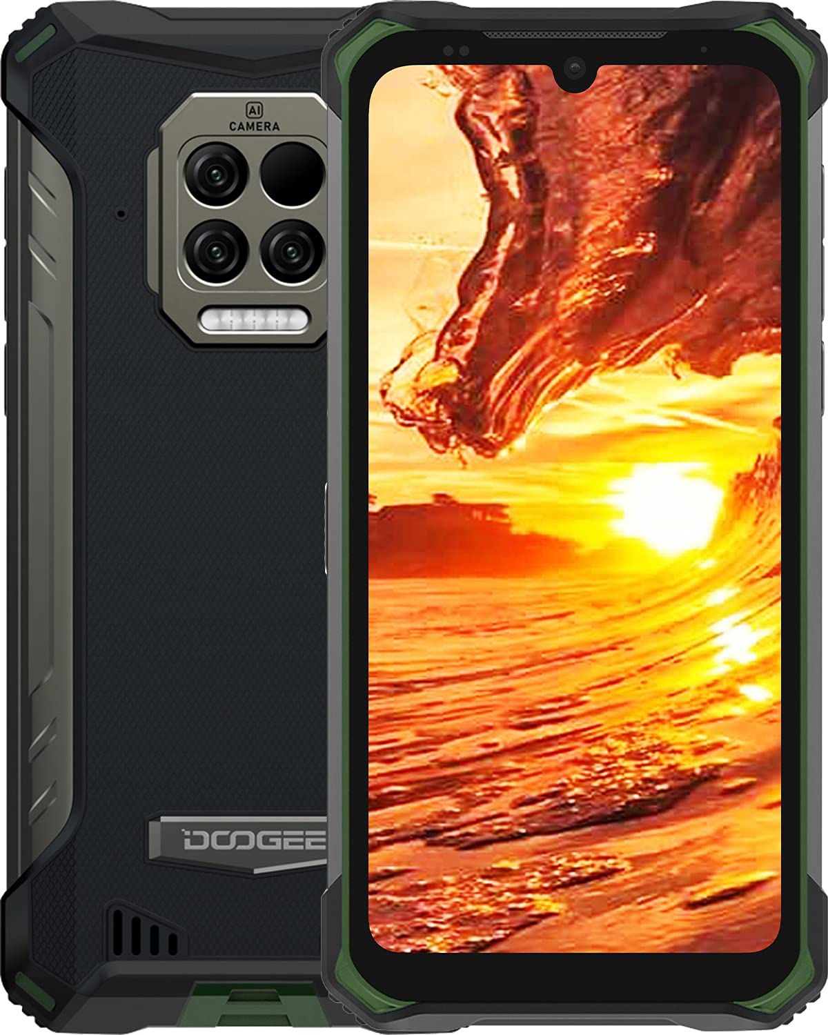 Rugged Smartphone Unlocked, DOOGEE S86 PRO 8GB + 128GB, 8500mAh, 2W Speaker, Infrared Module + 16MP 