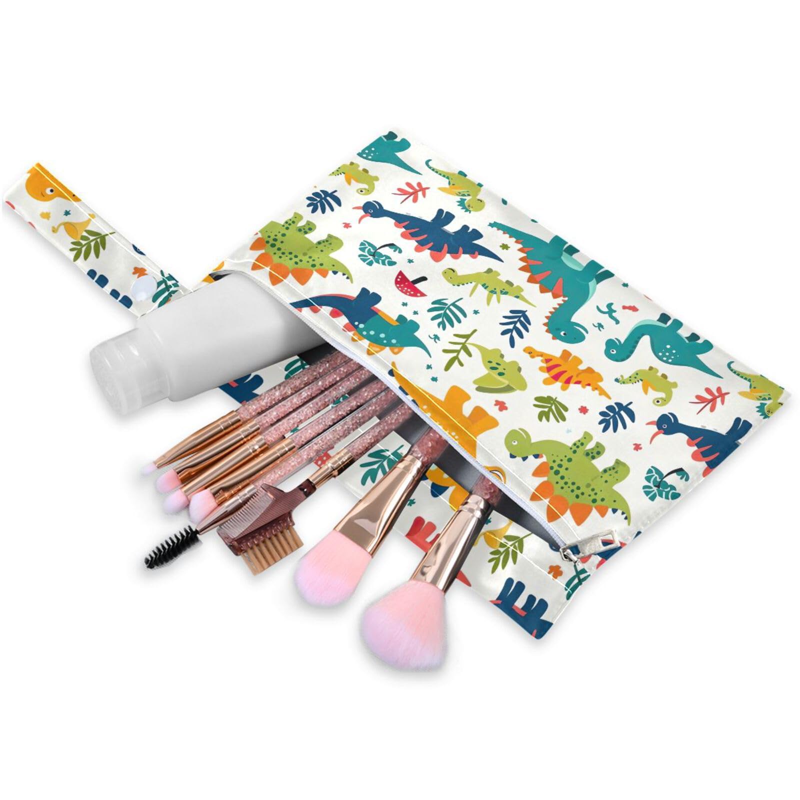 Coikll Wet Dry Bags for Cloth Diaper 2 Pack Waterproof Yoga Gym Bag for Swimsuit Wet Clothes Baby Items-?Cartoon Animals?