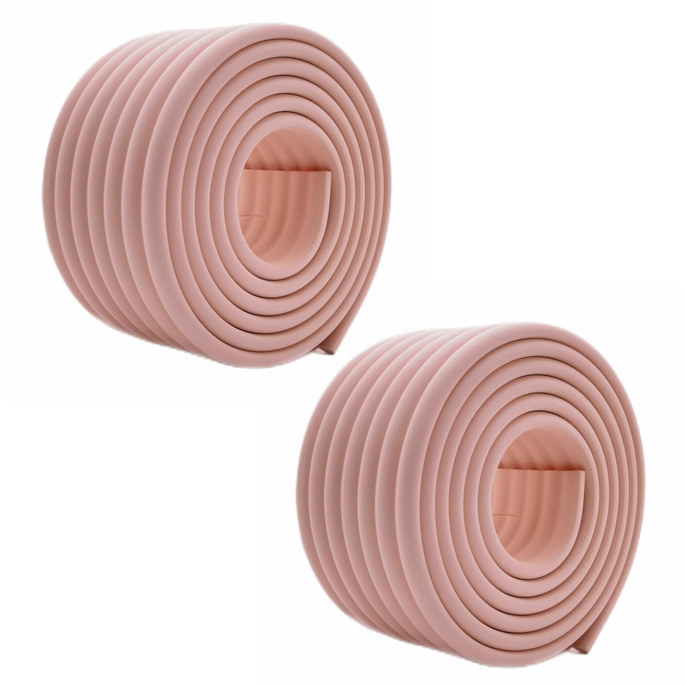 M2cbridge Multifunctional Edge and Corner Guard Coverage Baby Safety Bumper DIY 6.5 Ft (Pink (6.5ft x 2))