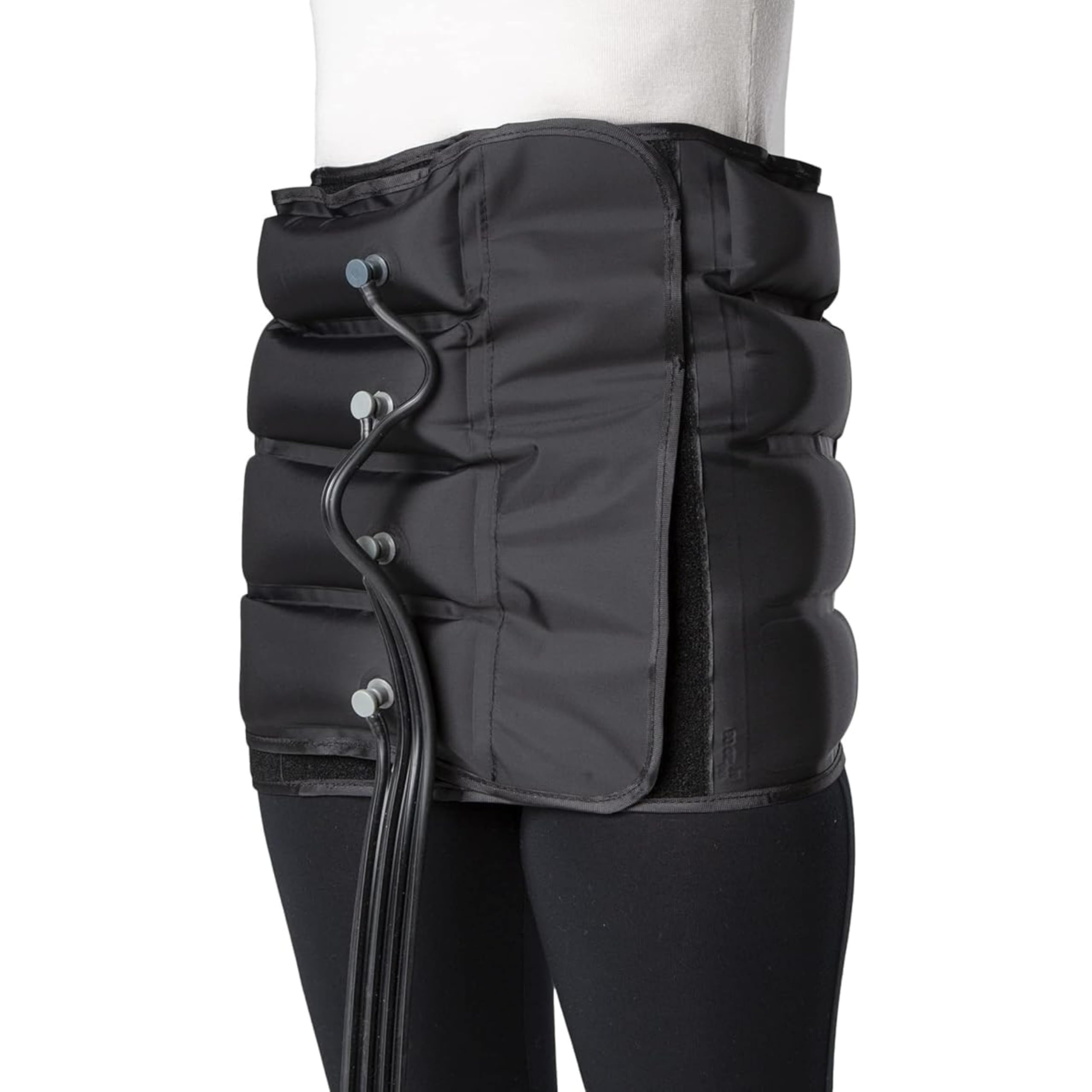 Dinamicamed PRO 4.0 Classic Ceinture Abdominale compatible avec les appareils de pressothérapie Dinamicamed avec 4 chambres à air