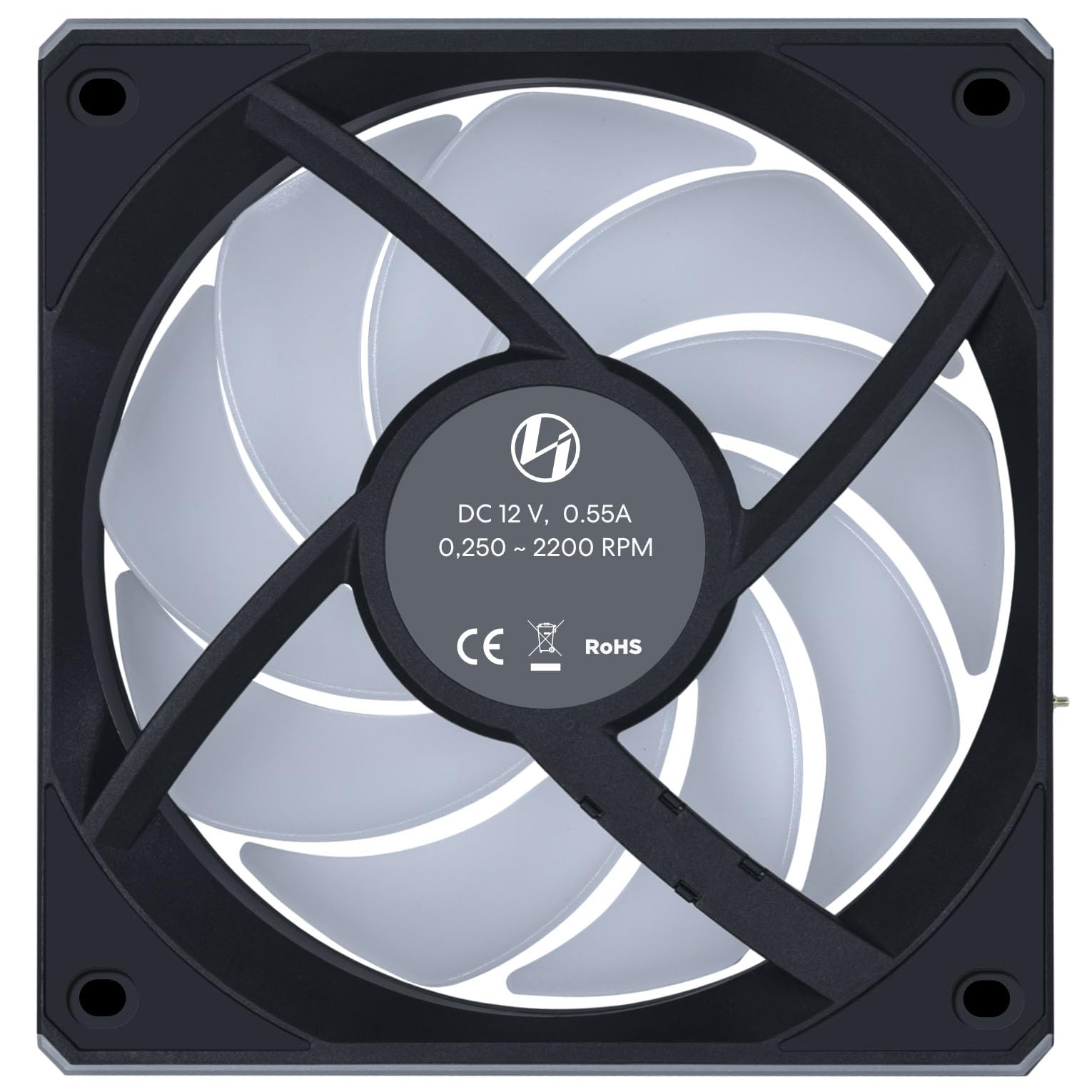 Lian Li UNI FAN CL Wireless L?fter, 3er-Pack - 120mm, schwarz
