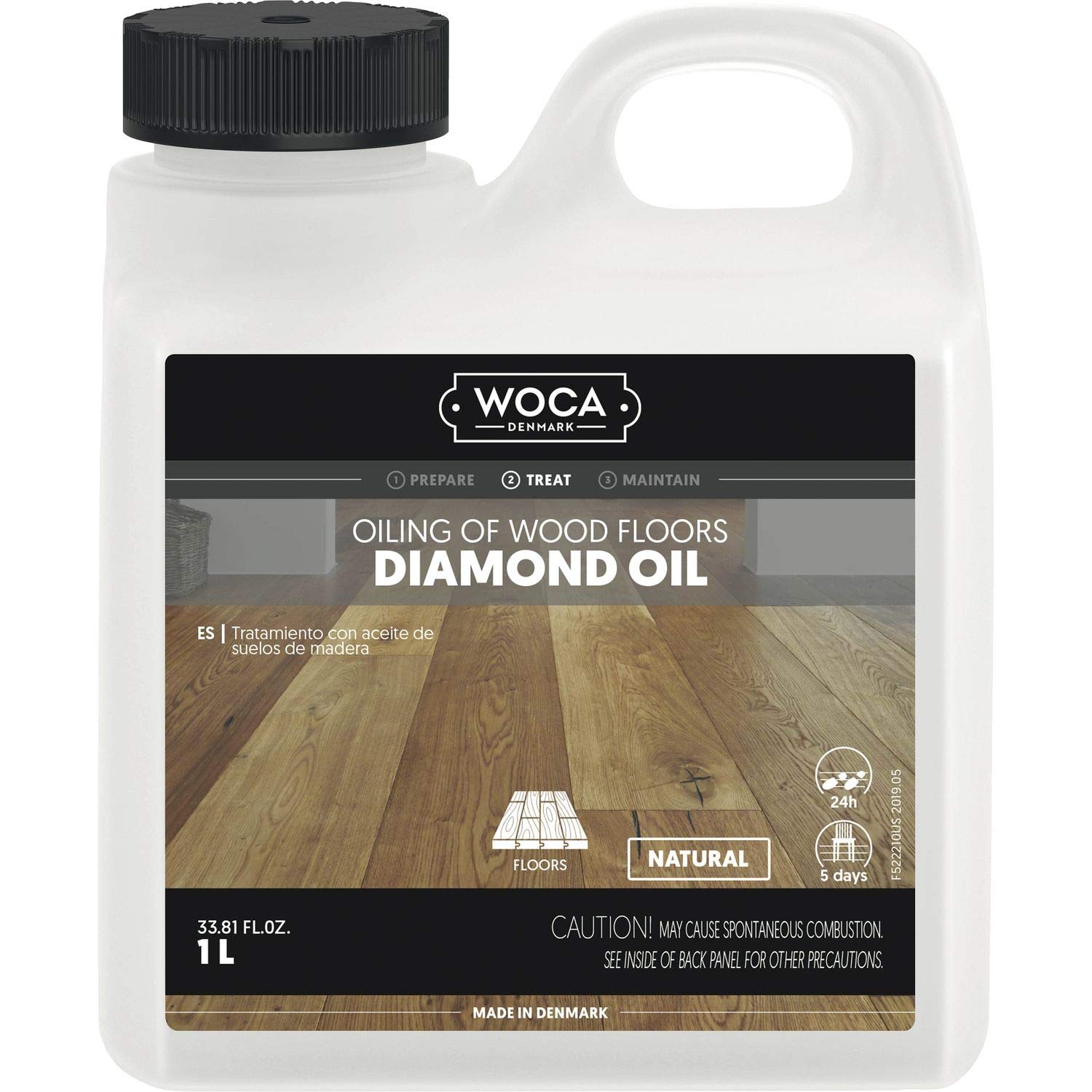 Woca diamondöl 2,5 l, 1 pieza, color blanco, 523025aa