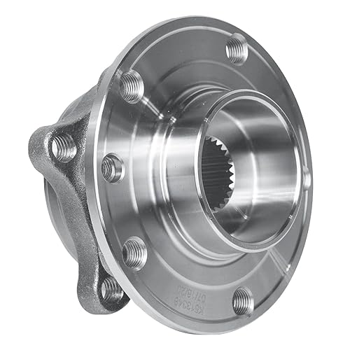 Miniatura 310 de Detroit Axle - Buje de cojinete de rueda delantera 4WD para Ford F-250 F-350 Super Duty 1999-2004, Excursion 2000-2002, Cojinete de rueda y conjunto