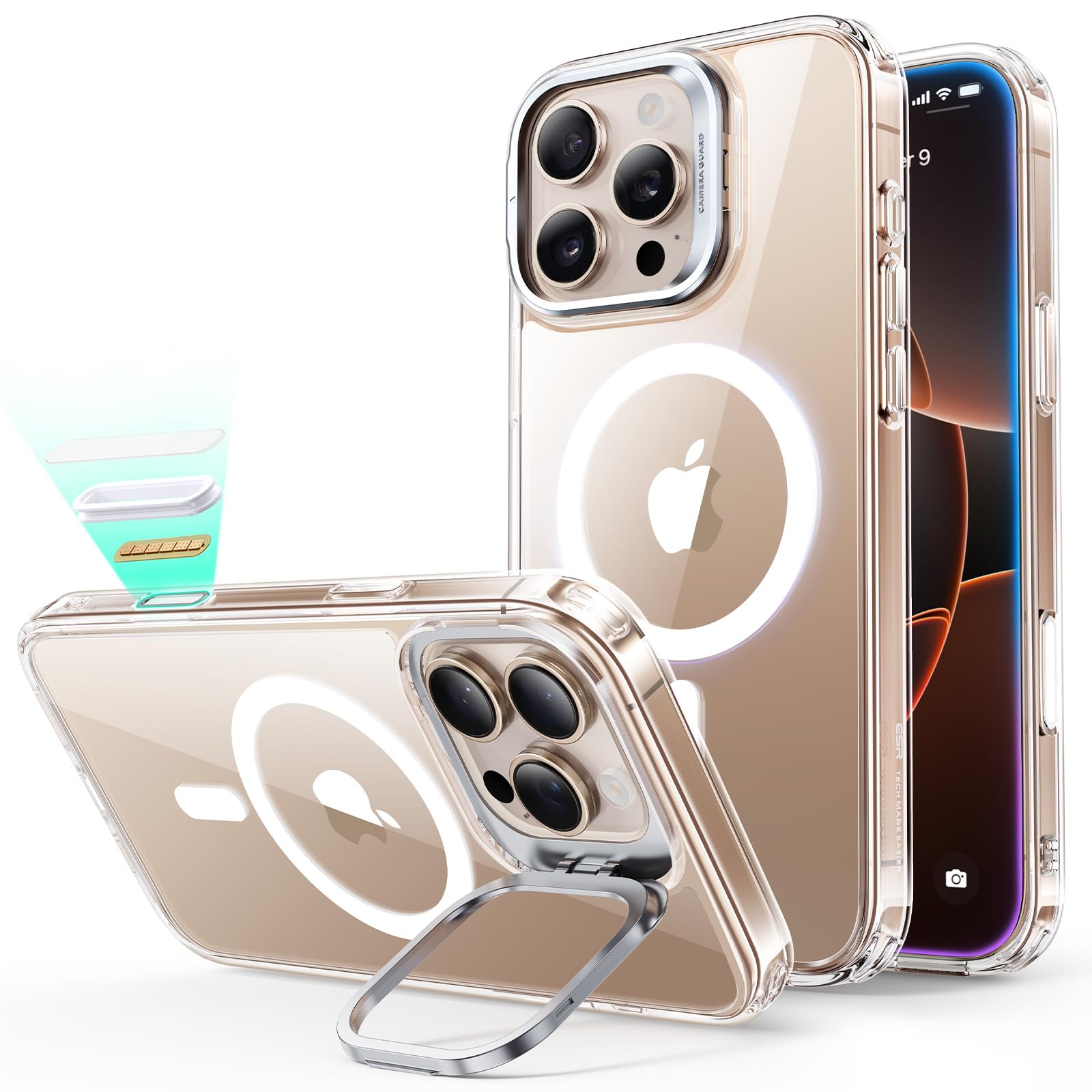 【デザイン受賞シリーズ！】ESR iPhone 16 Pro Max ケース M…