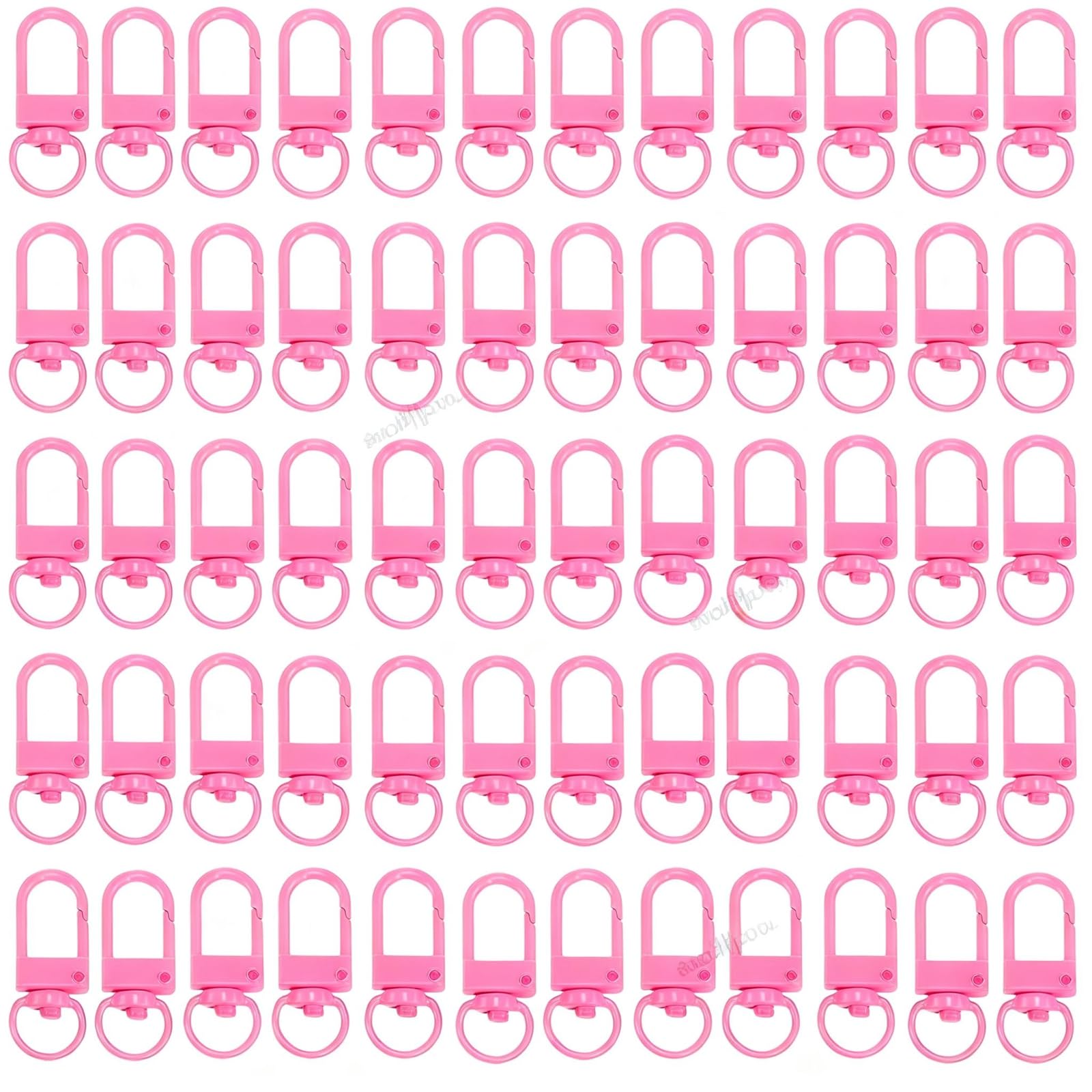 Colorful Lobster Clasps - 60pcs for Keychains & Crafts -15