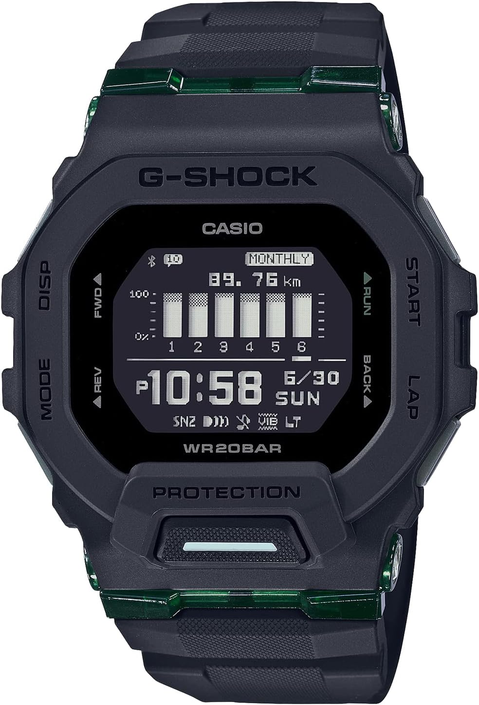 Casio GBD-200UU-1JF [G-Shock G-Squad Series Men\'s Rubber Band] Watch Shipped from Japan Released in May 2022