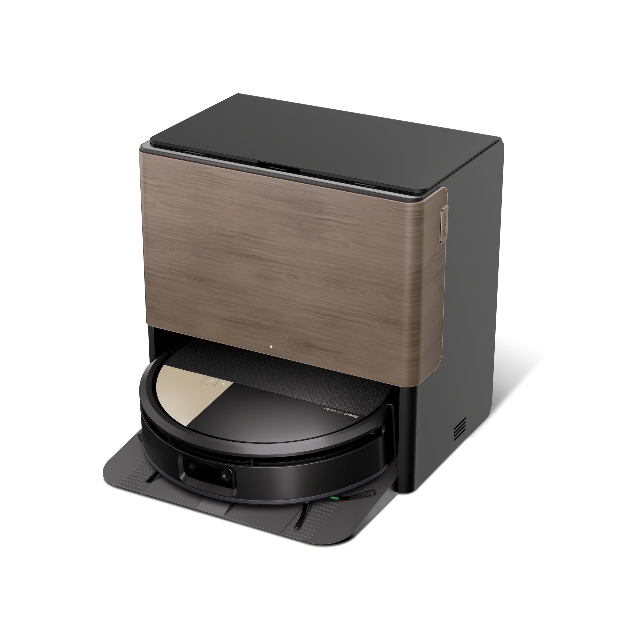 iRobot Roomba Max 706 Combo+Stazione AutoWash, Robot Aspirapolvere Lavapavimenti, ProLiDAR, PowerSpin Roller Mop,SmartScrub,Riconoscimento Oggetti AI,Pulizia Predittiva, Controllo Vocale e App, Nero