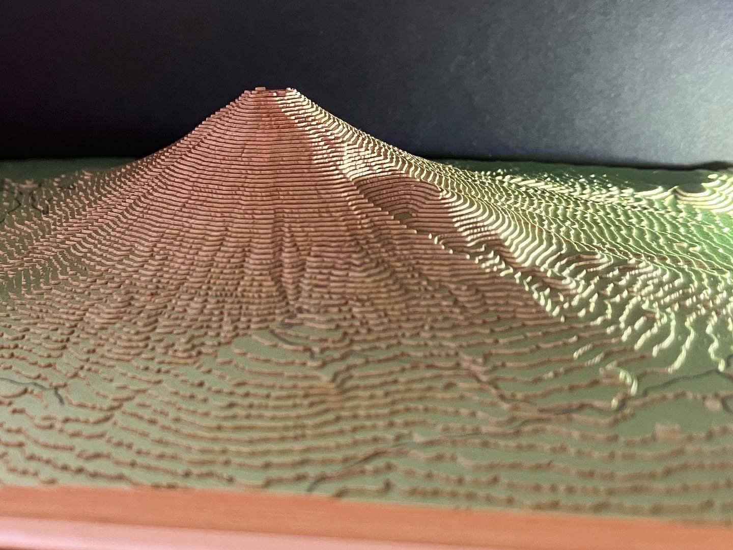 Amazon | やまつみ【富士山】縮尺 : 1/100,000 紙で作る山岳立体模型