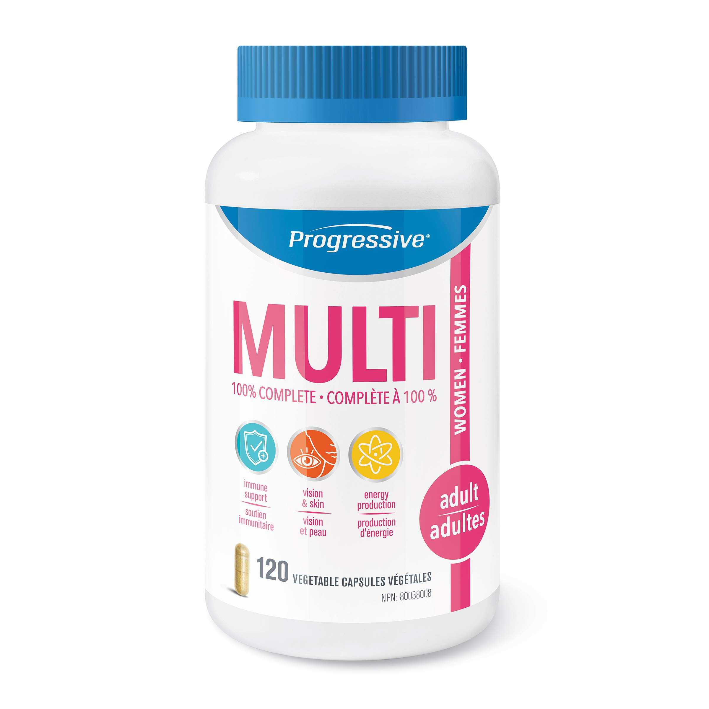 Progressive Prog Multi VIT Adlt Women, 120 CT