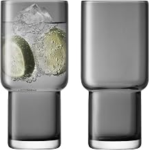 LSA UT71 Utility Highball 13.2 fl oz Slate x 2