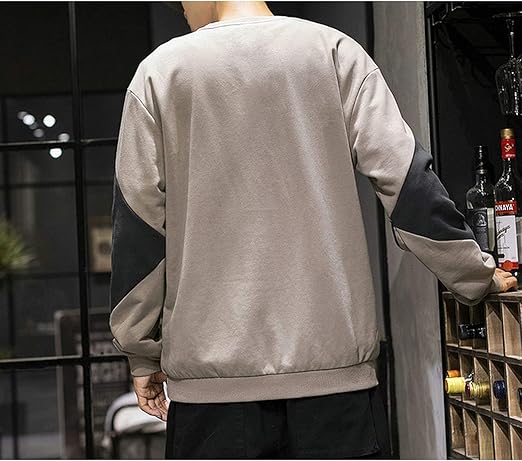 ふるさと納税 ベラバント メンズパーカー秋服 おしゃれトレーナー 丸首メンズ 長袖 Tシャツ大きいサイズ 切り替え ゆったり ファッション Yg Ds476 Www Iacymperu Org