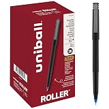 uniball™ Roller Rollerball Pens, Micro Point (0.5mm), Blue, 72 Pack – view 1
