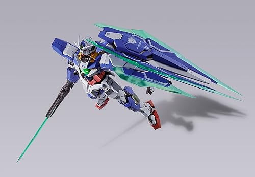 Miniatura 3 de Bandai Traje móvil Gundam 57535-Metal Build 00 Qan T, multicolor, 19258