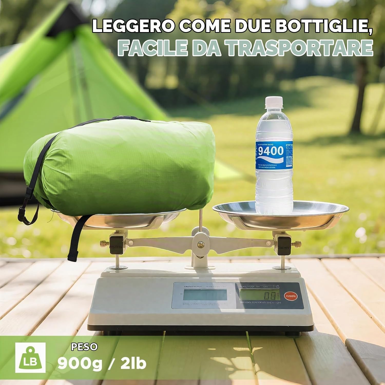 Nuovo LanShan Outdoor Ultralight Tenda da campeggio 1Persone / 2 persone Mesh Tent Shelter -Perfetto per il campeggio, Backpacking e Thru-Hikes