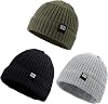 JANGANNSA Simple Knitted Baby Beanie Hip-Hop Boys Winter Hat Toddler Kids Bonnet for Girls 0-5Y