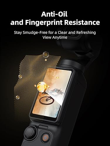 Miniatura 5 de llano Protector de pantalla Osmo Pocket 3 para DJI Osmo Pocket 3, accesorios Osmo Pocket 3, vidrio templado 9H, ultra transparente, antiarañazos,