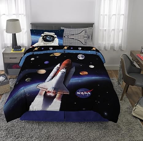 outer space bed in a bag