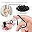 WillingTee Baby Hair Ties,300PCS Nylon Toddler Hair Ties for Girls, Kids Seamless Hair Bands,Girls Elastic Ponytail Holders,Black