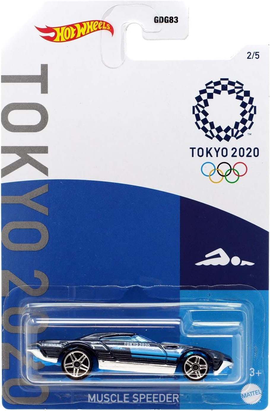 Hot Wheels Muscle Speeder, [Blue] Tokyo 2020