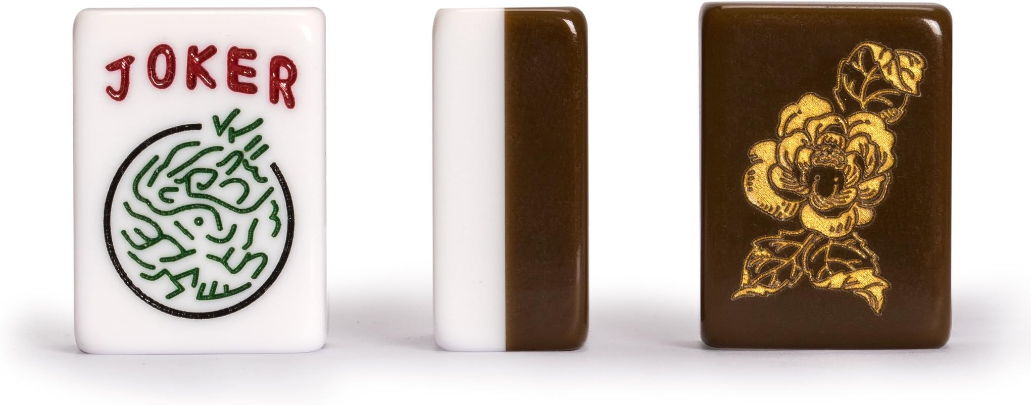 Yellow Mountain Imports Set of 166 American Mahjong Tiles - Peony