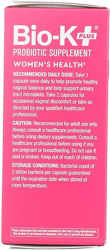 Miniatura 4 de Probiótico para la salud para mujer, 30 cápsulas (paquete de 1)