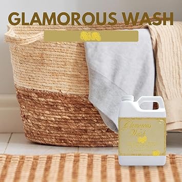 Tyler Candle Glamorous Wash Diva Laundry Detergent 64 oz w/Diva Sachets Bundle