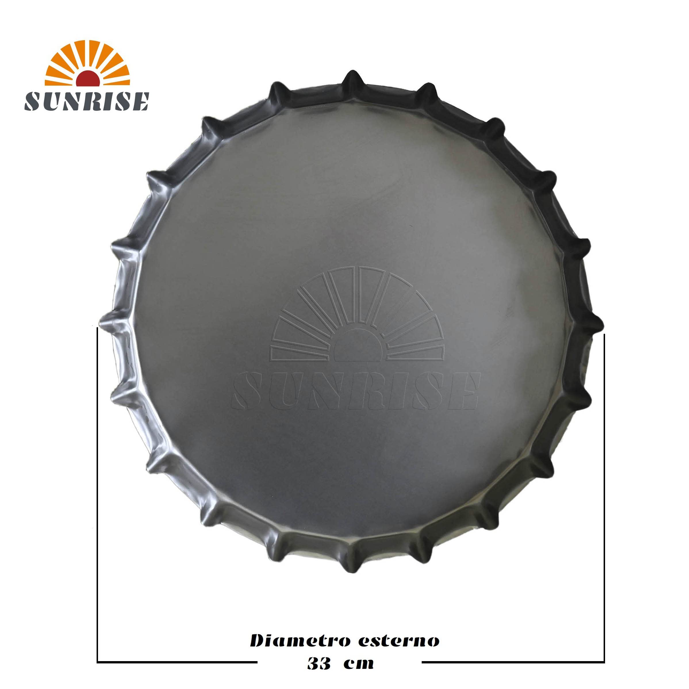 Tegame Per Focaccia Barese In Ferro Ø 28 Cm - Per Forno, Lavorazione Artigianale, Da Bruciare Con Olio - Foto 4