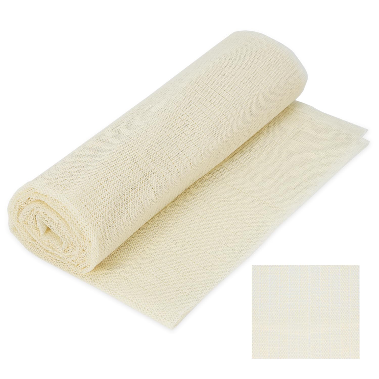 QWORK® Antypoślizgowa podkładka pod dywan, mata antypoślizgowa, do dywanów, półek, szuflad