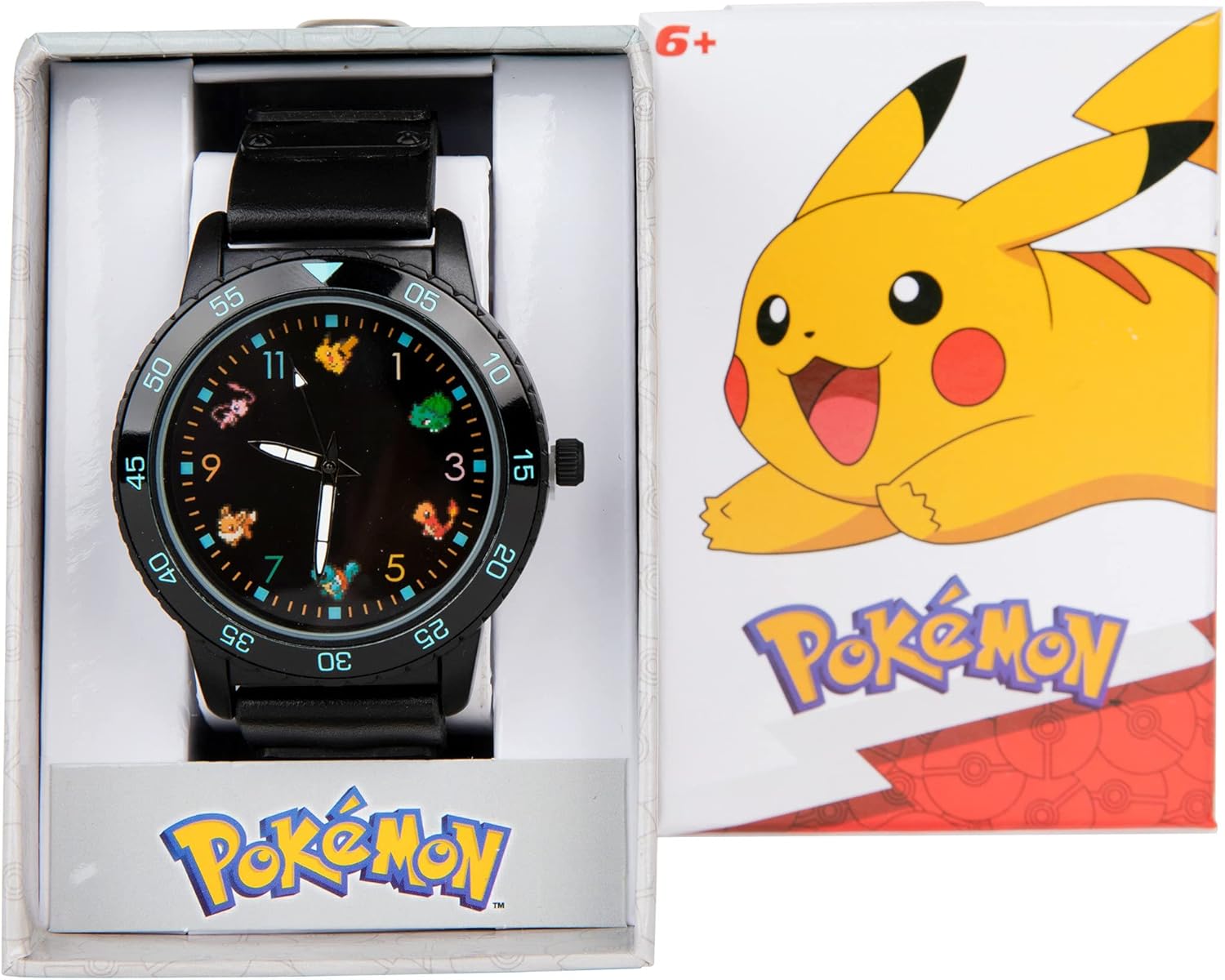 Pokemon Character Symbols for Numbers Watch with Adjustable Strap