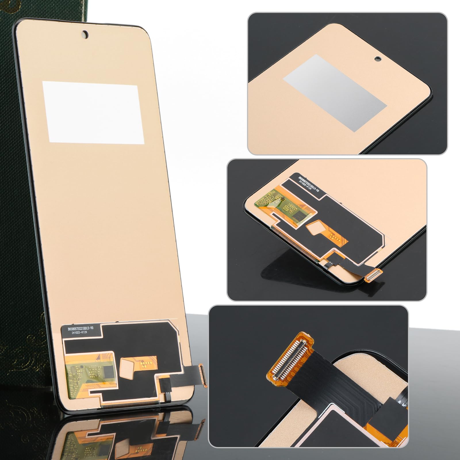 Écran LCD OPPO Reno 12, 11, 10, 9 - Vitre tactile et lentille