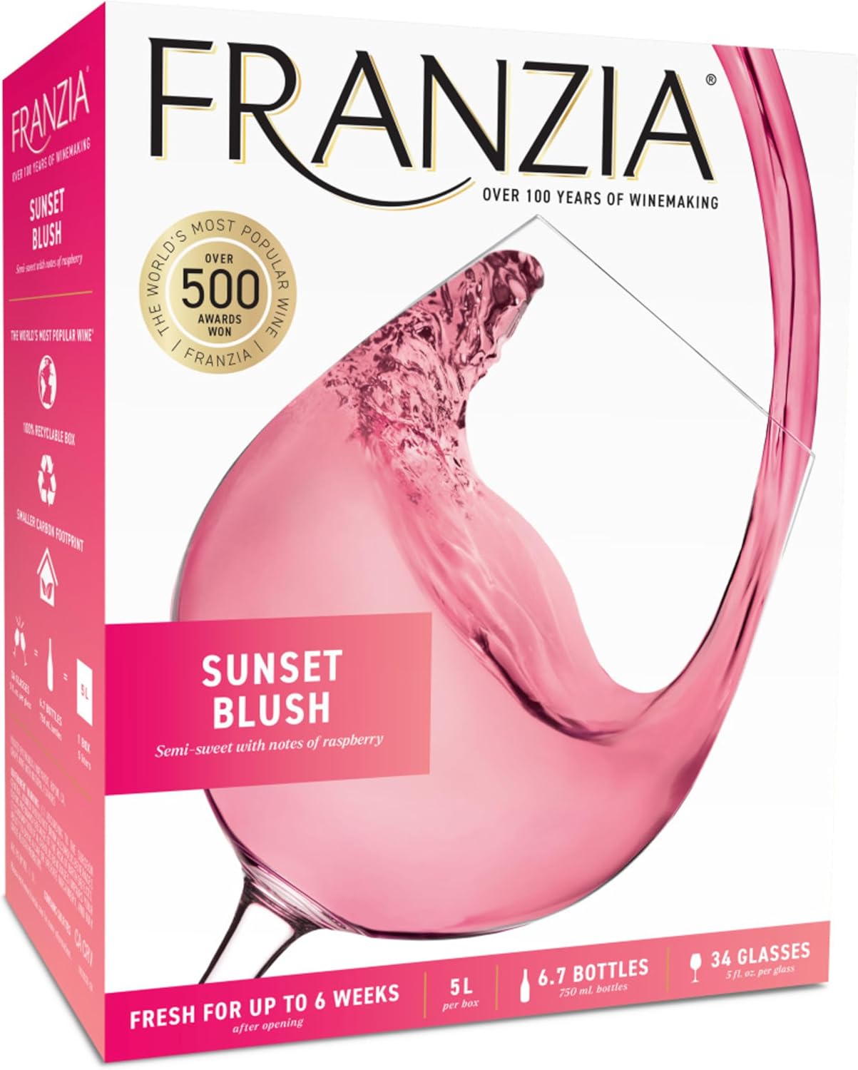 Franzia Sunset Blush, 5 L