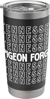 Pigeon Forge Tennessee TN Stacked for Men and Women Stainless Steel Insulated Tumbler