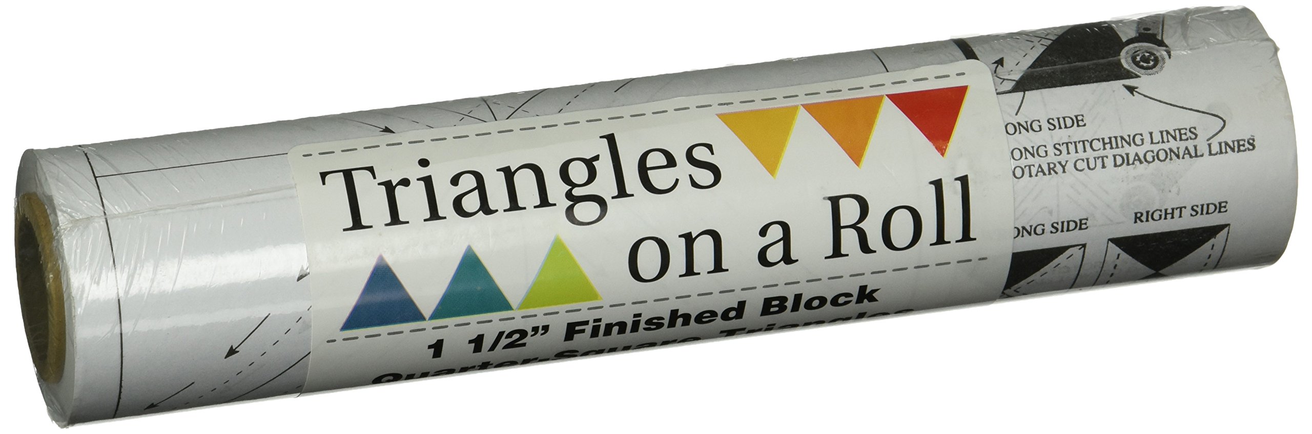 Triangles On A RollQuarter Square, 1.5"
