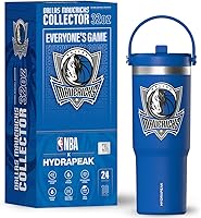 Vista 10 de Hydrapeak x Vaso de acero inoxidable con licencia oficial de la NBA de Boston Celtics de 32 onzas con asa y tapa con popote, botella de agua a